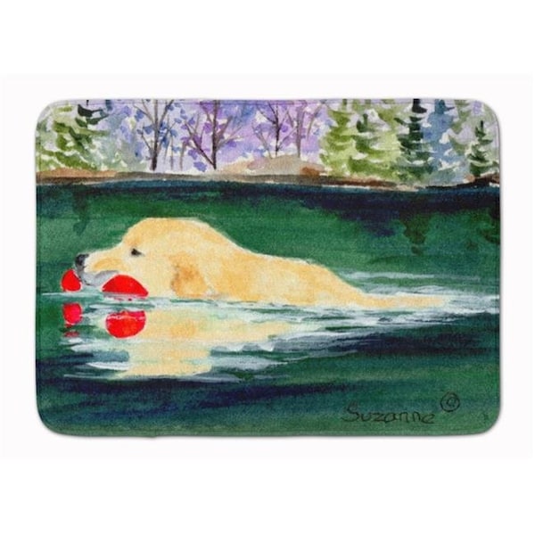Carolines Treasures Carolines Treasures SS8935RUG Golden Retriever Machine Washable Memory Foam Mat SS8935RUG - main